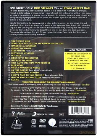Rod Stewart: One Night Only! Rod Stewart Live At Royal Albert Hall [DVD]