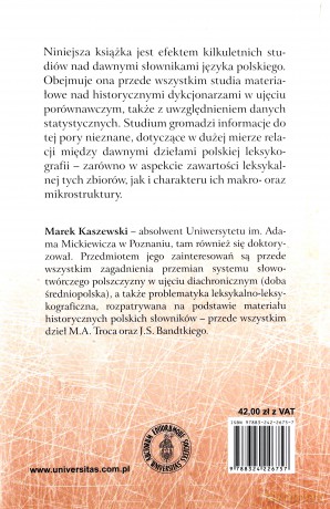 Studia z leksykografii historycznej - Marek Kaszewski [KSIĄŻKA]