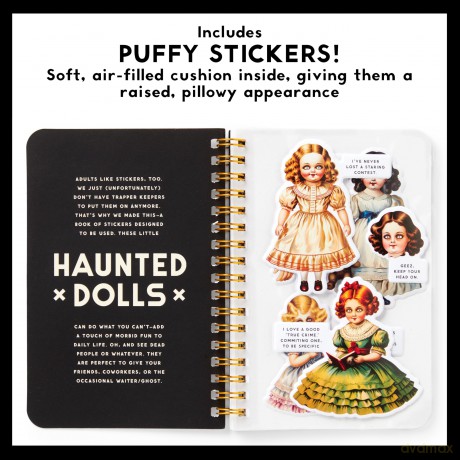 Haunted Dolls Sticker Book [KSIĄŻKA]