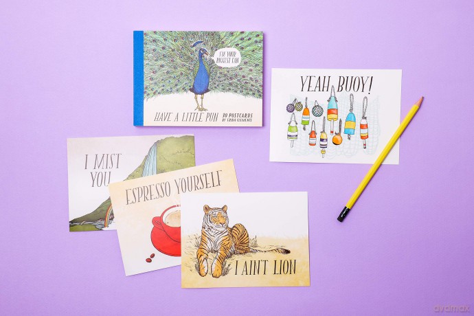Have a Little Pun 30 Postcards [KSIĄŻKA]