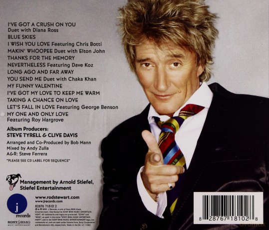 Rod Stewart: The Great American Songbook vol.4 Thanks For The Memory... [CD]