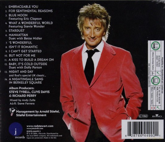 Rod Stewart: The Great American Songbook vol.3 Stardust... [CD]