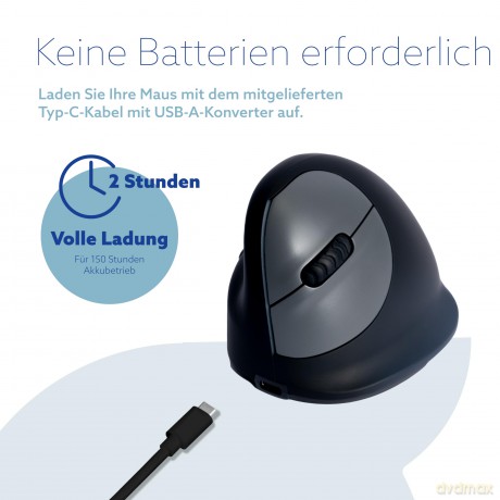 He Wireless Ergo Vertical Maus