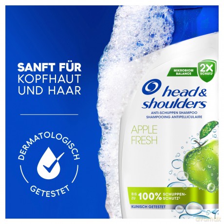head&shoulders APPLE FRESH Shampoo 300