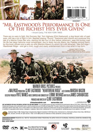 Heartbreak Ridge [DVD]