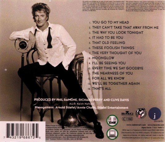 Rod Stewart: The Great American Songbook vol.1 It Had To Be You... [CD]