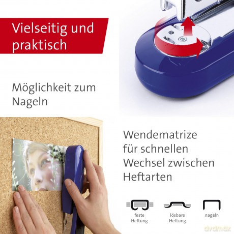Heftgert B4,blau