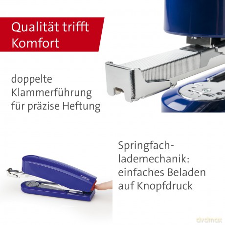 Heftgert B4,blau