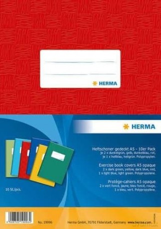 Heftschoner A5 10St. 6 Farben