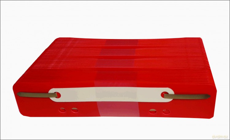 Heftstreifen Aus Pp rot