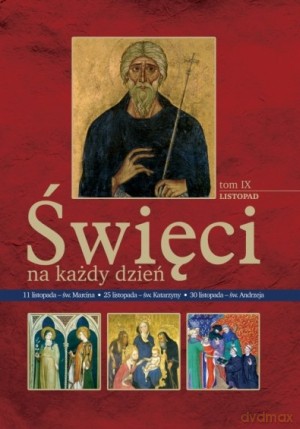 Święci na każdy dzień. Tom IX: listopad + medalik [KSIĄŻKA]