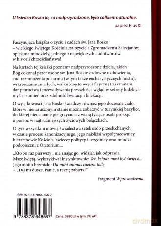 Święty Jan Bosko. Cuda, wizje, proroctwa - Giuseppe Portale, Irene Corona [KSIĄŻKA]