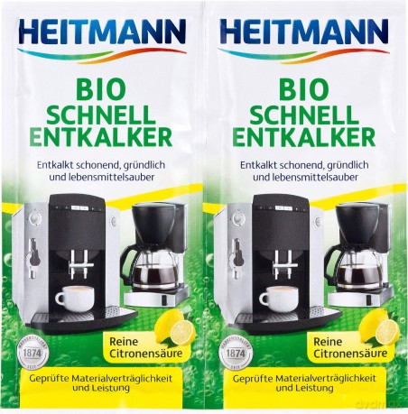 Heitmann: HEITMANN BIO SCHNELL Entkalker 2x 25,0 g