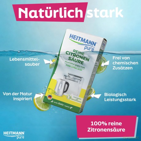 Heitmann Pure Citric Acid 350g