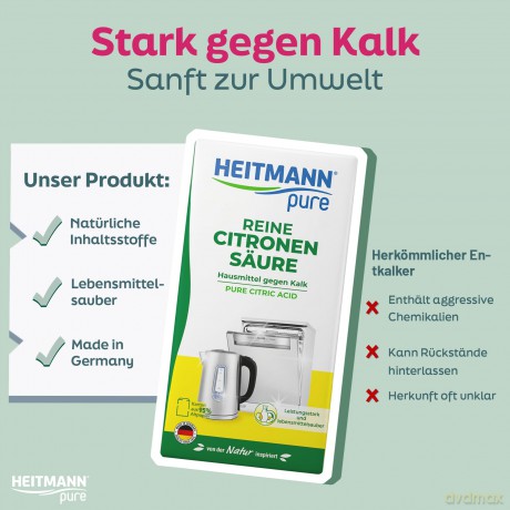 Heitmann Pure Citric Acid 350g