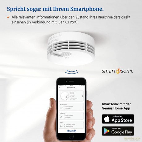 HEKATRON Genius Plus Rauchmelder