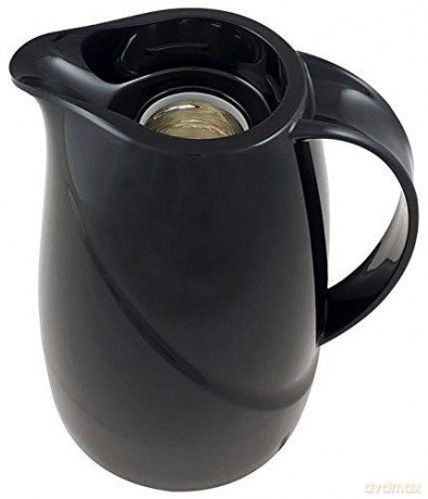 Helios Isolierkanne Wave 1,5 l, schwarz
