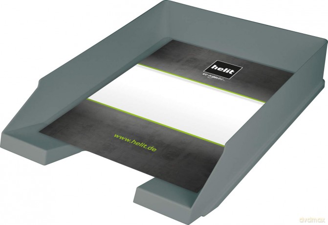 Helit: helit Briefablagen the green staff grau