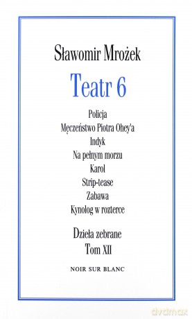 Teatr 6 - Sławomir Mrożek [KSIĄŻKA]
