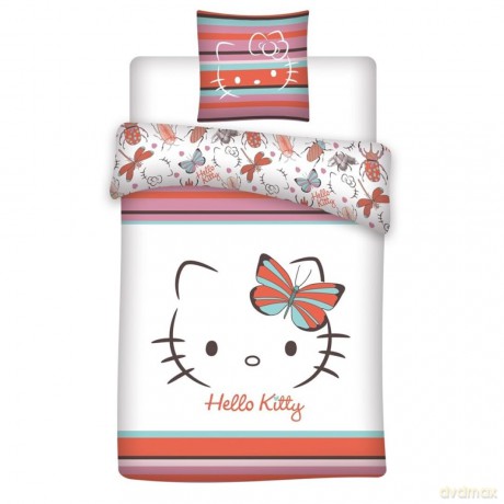 HELLO KITTY - Duvet Cover 140x200cm + 65