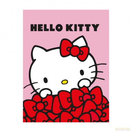 HELLO KITTY - Flanel Blanket 130x160cm