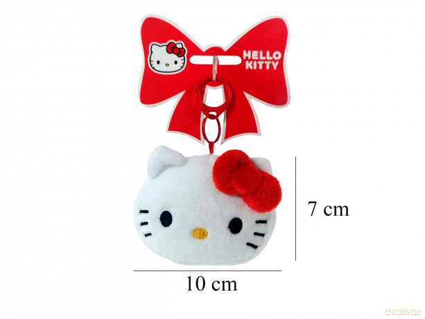 HELLO KITTY - Head - Purple - Mini Keyri