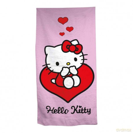 HELLO KITTY - Heart - Beach Towel 70x140