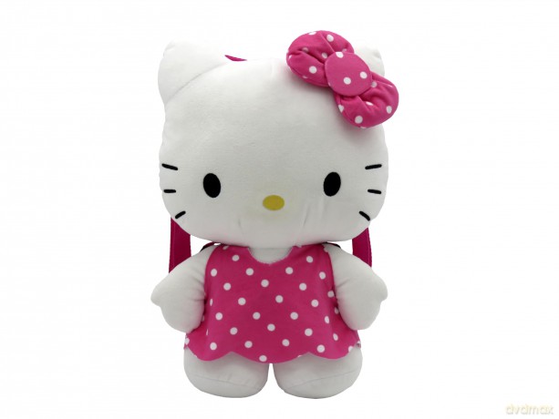 HELLO KITTY - Pink - Plush Backpack - 35