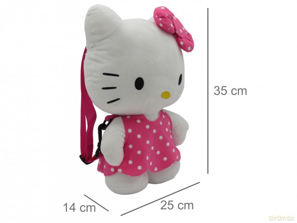 HELLO KITTY - Pink - Plush Backpack - 35
