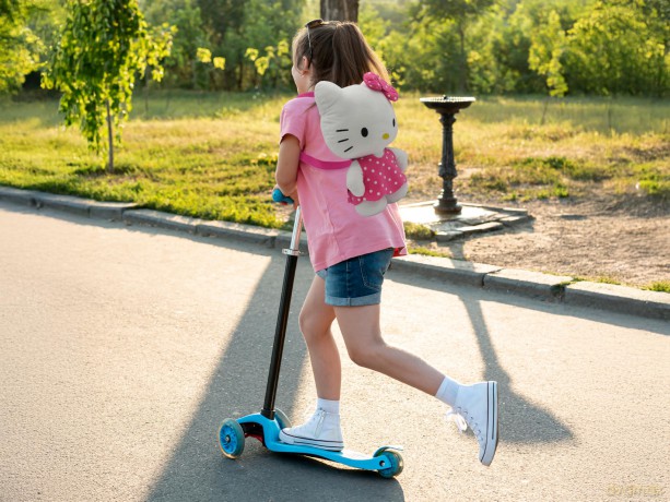 HELLO KITTY - Pink - Plush Backpack - 35