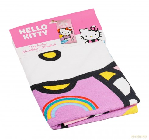 HELLO KITTY - Rainbow - Beach Towel 70x1