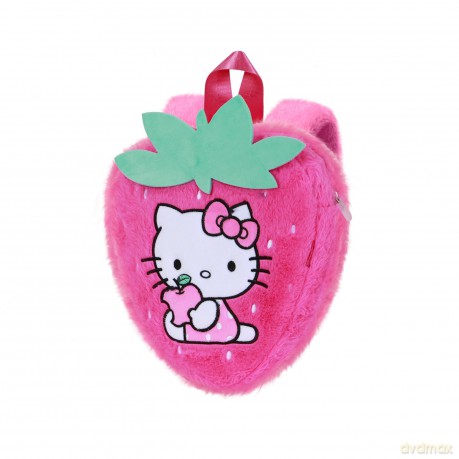 HELLO KITTY - Strawberry - Mini Fur Back