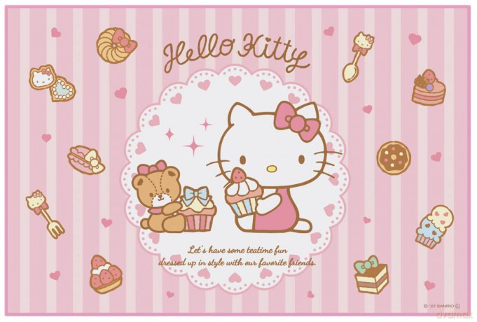 HELLO KITTY - Sweety Pink - Picnin Table