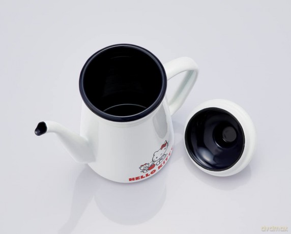 HELLO KITTY - Tiny Chum - Enamel Teapot