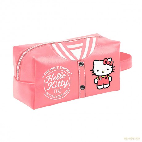 HELLO KITTY - Varisty - Toiletry Bag "Br
