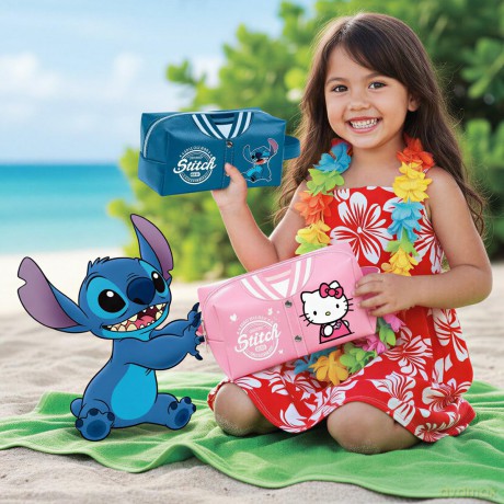 HELLO KITTY - Varisty - Toiletry Bag "Br