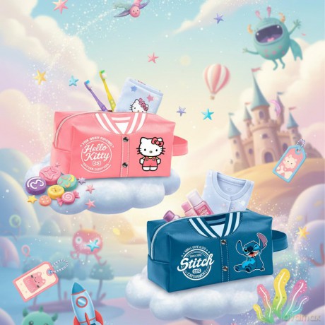 HELLO KITTY - Varisty - Toiletry Bag "Br