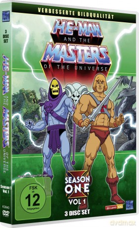 He-Man and the Masters of the Universe - Season 1, Volume 1: Folge 01-33 [3DVD]