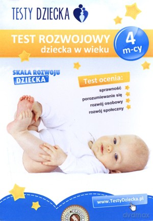 Testy Dziecka. Test rozwojowy dziecka w wieku 4 m-cy [GRA]