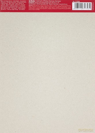 herlitz Briefblock/717538, kariert, 70g/