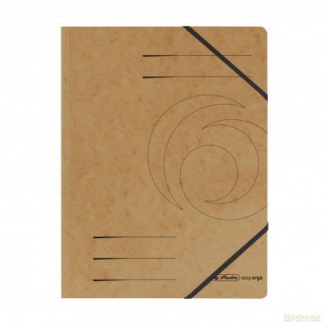 Herlitz Eckspanner braun 5er