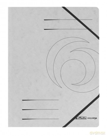 Herlitz Eckspanner D-grau 5er