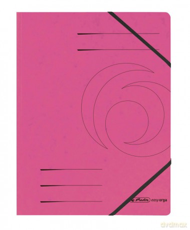 Herlitz Eckspanner pink 5er