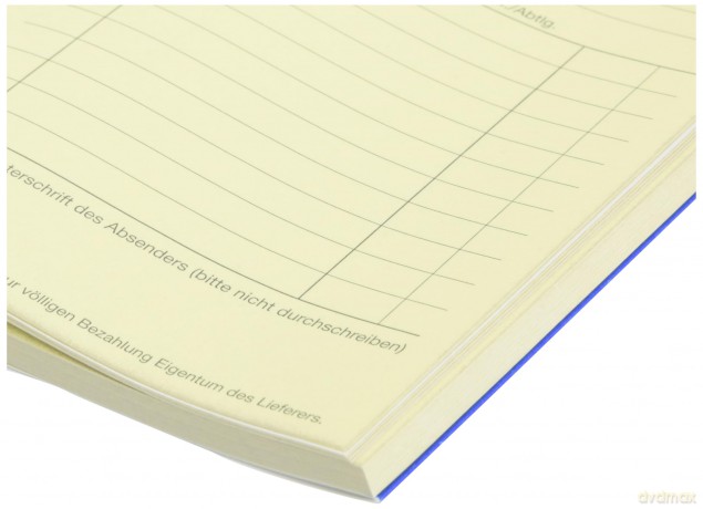 herlitz Lieferschein mit Empfangsschein