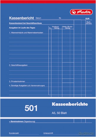 herlitz Lieferschein mit Empfangsschein