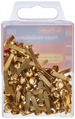 Herlitz: herlitz Musterbeutelklammern Rundkopf, 1