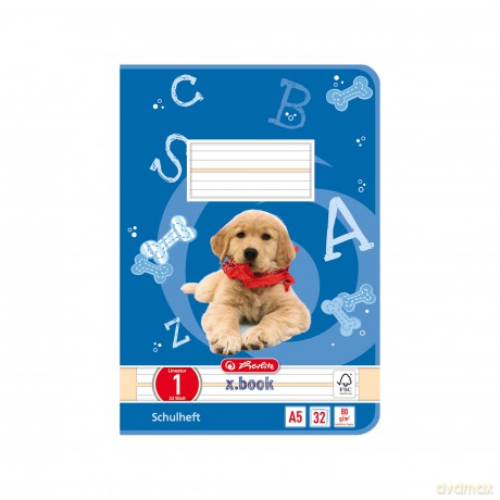 Herlitz: herlitz Schulheft x.book Lineatur 1 lini