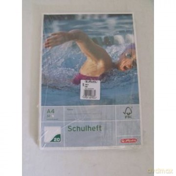Herlitz: herlitz Schulheft x.book Lineatur 20 bla