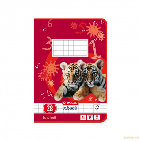 Herlitz: herlitz Schulheft x.book Lineatur 28 kar
