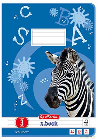Herlitz: herlitz Schulheft x.book Lineatur 3 lini